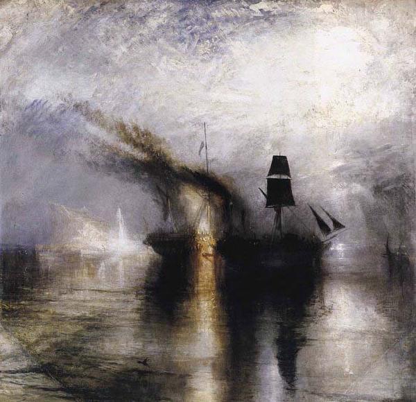 Joseph Mallord William Turner )Peace - Burial at Sea oil painting image